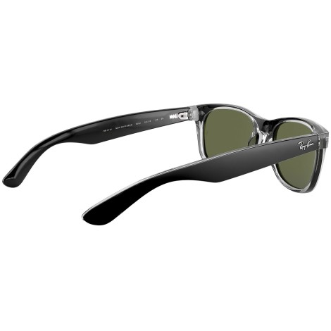 New Wayfarer Color Mix RB2132 black on transparent