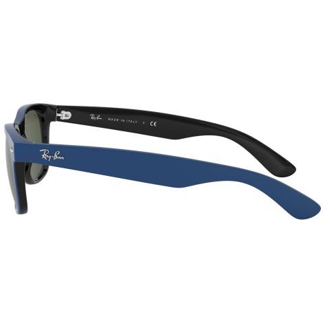 New Wayfarer Color Mix RB2132 rubber blue on black