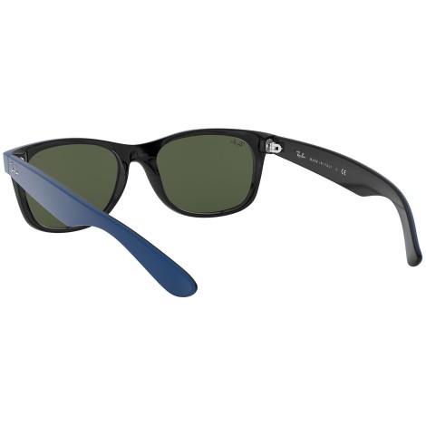 New Wayfarer Color Mix RB2132 rubber blue on black