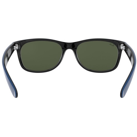 New Wayfarer Color Mix RB2132 rubber blue on black