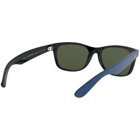 New Wayfarer Color Mix RB2132 rubber blue on black