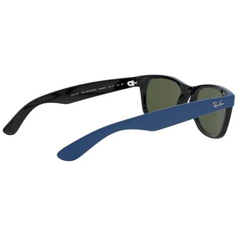 New Wayfarer Color Mix RB2132 rubber blue on black