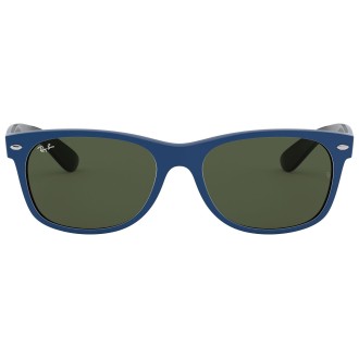 New Wayfarer Color Mix RB2132 rubber blue on black