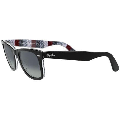 Original Wayfarer Color Mix RB2140 black on chevron grey