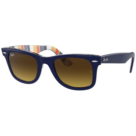 Original Wayfarer Color Mix RB2140 blue on stripes