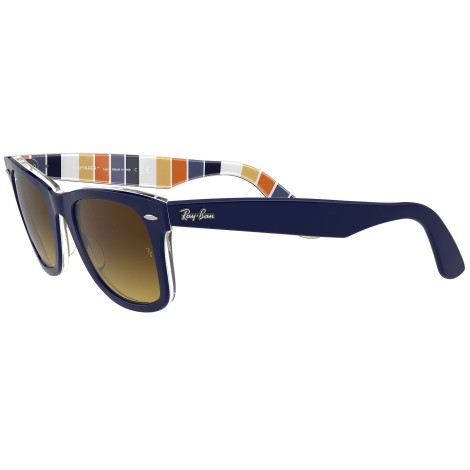 Original Wayfarer Color Mix RB2140 blue on stripes