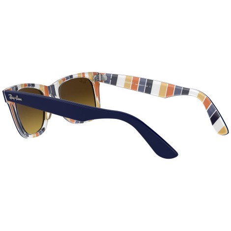 Original Wayfarer Color Mix RB2140 blue on stripes