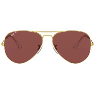 Aviator Classic RB3025 gold polar purple