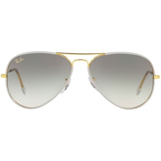 Aviator Full Color RB3025JM 919632 grey on legend gold