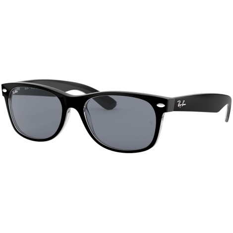 New Wayfarer RB2132 6398Y5 black/transparent