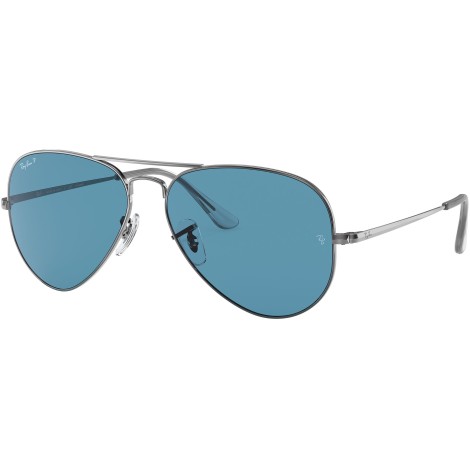 Aviator RB3689 gunmetal blue