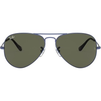 Aviator Large Metal RB3025 918731 sand transparent blue