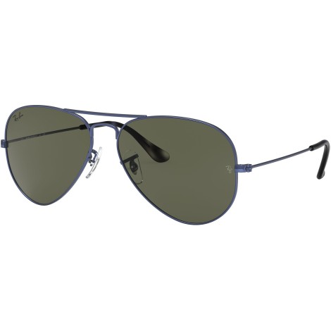 Aviator Large Metal RB3025 918731 sand transparent blue