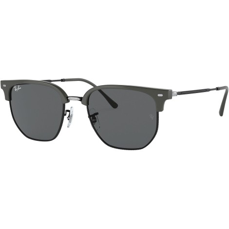 New Clubmaster RB4416 6653B1 grey on black