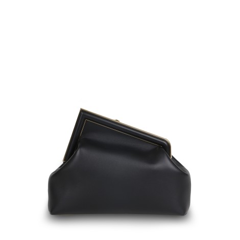 Fendi 'First' Medium Leather Clutch Bag U