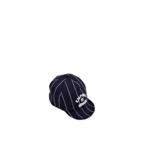 CAPPELLO IN COTONE CON LOGO