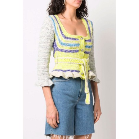 GANNI Cardigan con cintura