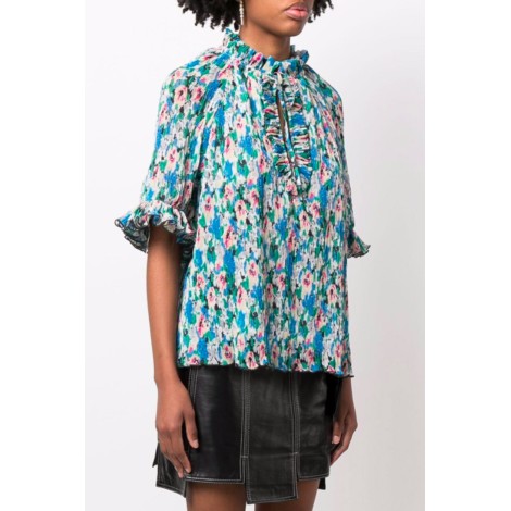 GANNI Blusa a fiori