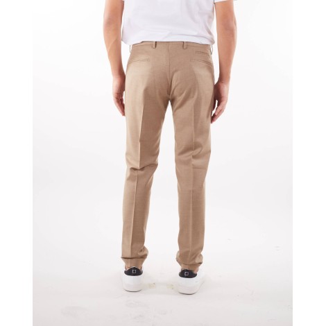 QUATTRO DECIMI Pantalone in lana con pences Quattro Decimi