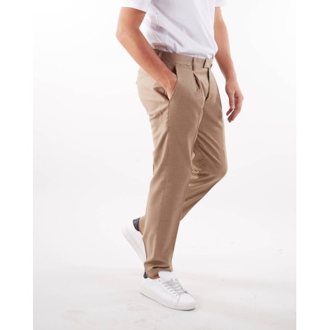 QUATTRO DECIMI Pantalone in lana con pences Quattro Decimi