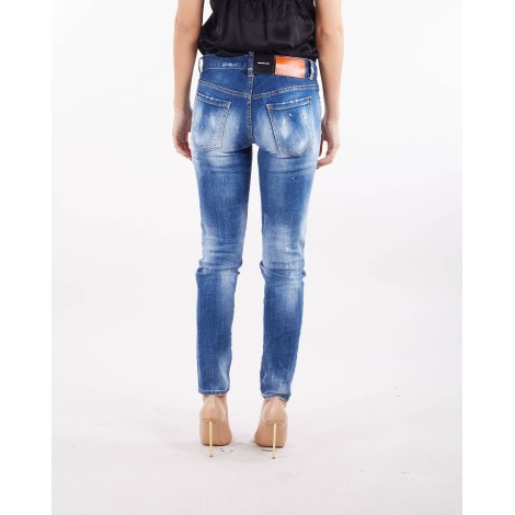 DSQUARED Medium Dark Patches Wash Jennifer Jean Dsquared