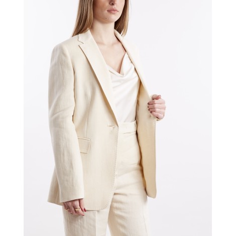 MAX MARA STUDIO Giacca Blazer in lino Max Mara Studio