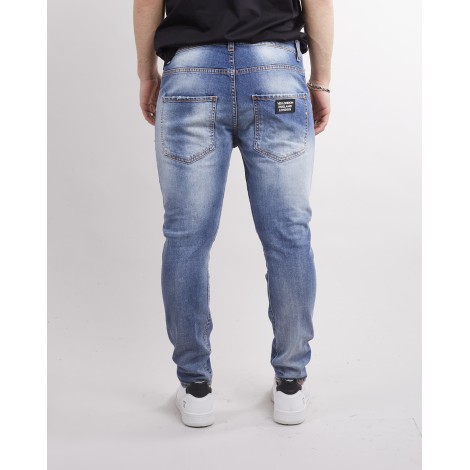 YES LONDON Jeans con rotture Yes London