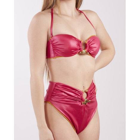 DISTRICT MARGHERITA MAZZEI Costume bikini con profili a contrasto District Margherita Mazzei