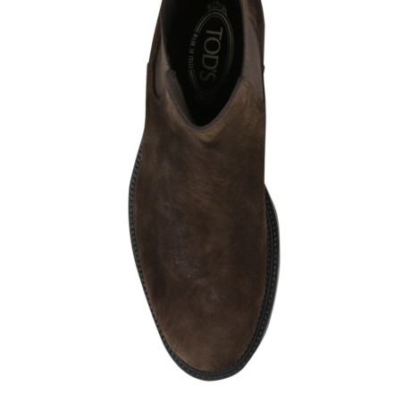 TOD'S STIVALETTO IN PELLE SCAMOSCIATA  XXM62C00P20RE0S800