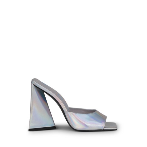 The Attico Holographic 'Devon' Mules 39