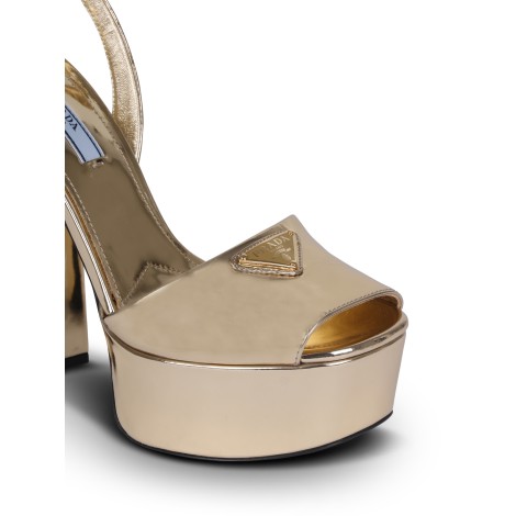 Prada High Heel Platform Sandals 38,5