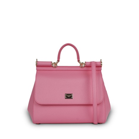 Dolce & Gabbana 'Sicily' Medium Leather Tote Bag U