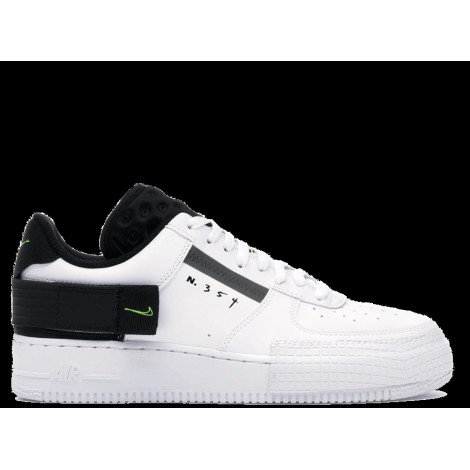 Air Force 1 Type White Black Volt