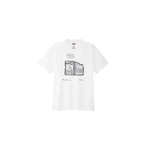 Daniel Arsham x Pokemon x Uniqlo Crystal Pokedex Tee (US Mens Sizing) White