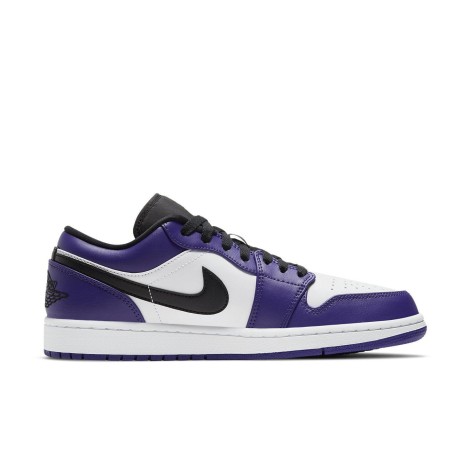 Jordan 1 Low Court Purple White