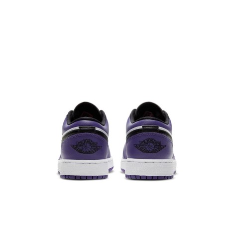 Jordan 1 Low Court Purple White (GS)