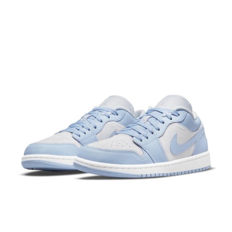 Jordan 1 Low Football Grey Aluminum (W)