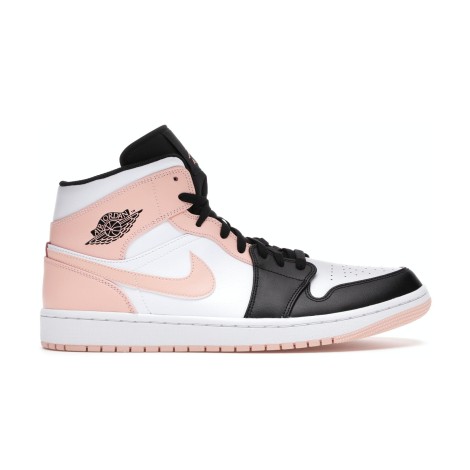 Jordan 1 Mid Arctic Orange Black Toe