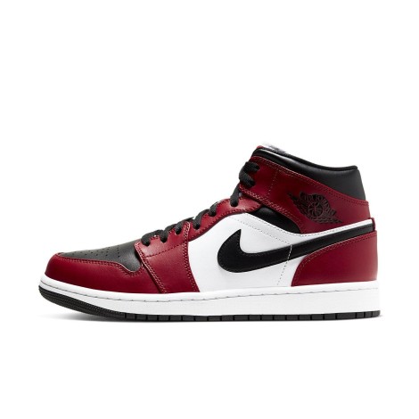 Jordan 1 Mid Chicago Toe