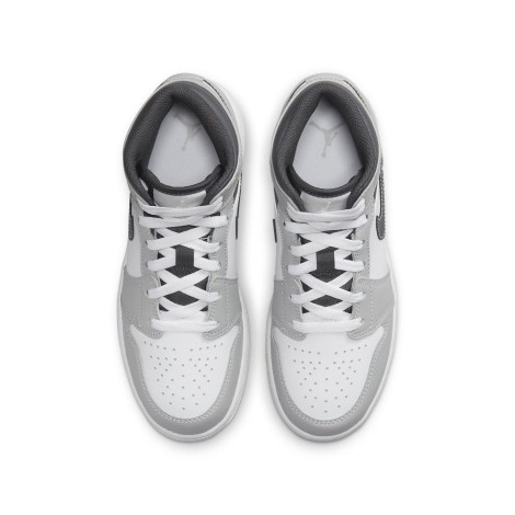 Jordan 1 Mid Greyscale