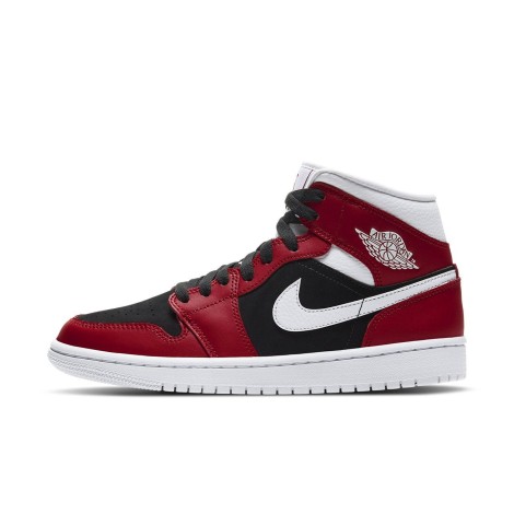 Jordan 1 Mid Gym Red Black (W)