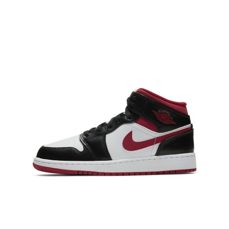 Jordan 1 Mid Gym Red Black White (GS)