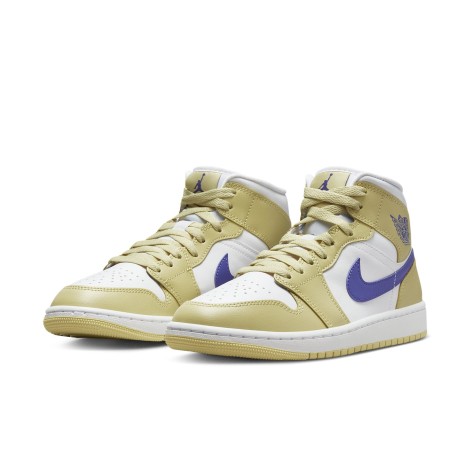 Jordan 1 Mid Lemon Wash Lapis (W)