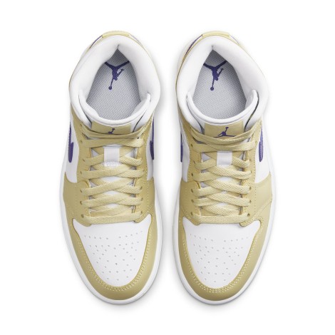 Jordan 1 Mid Lemon Wash Lapis (W)