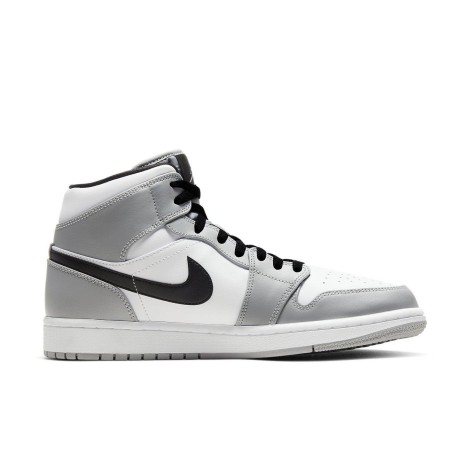 Jordan 1 Mid Light Smoke Grey