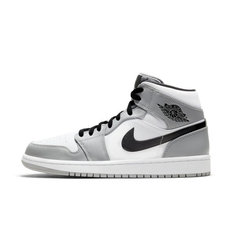 Jordan 1 Mid Light Smoke Grey