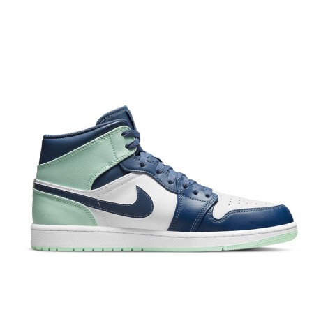 Jordan 1 Mid Mystic Navy Mint Foam