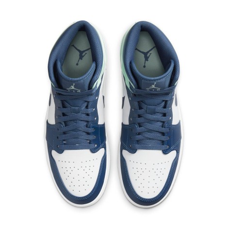 Jordan 1 Mid Mystic Navy Mint Foam