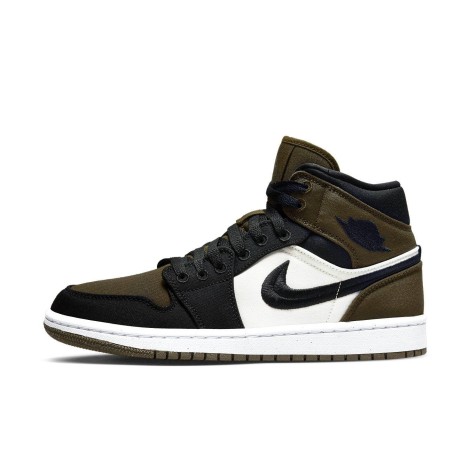 Jordan 1 Mid Olive Toe (W)