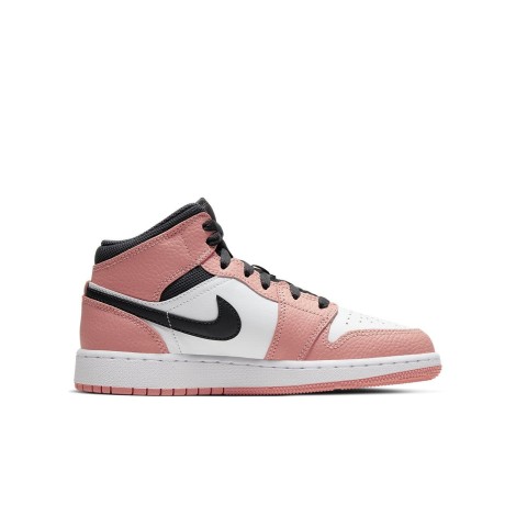 Jordan 1 Mid Pink Quartz (GS)